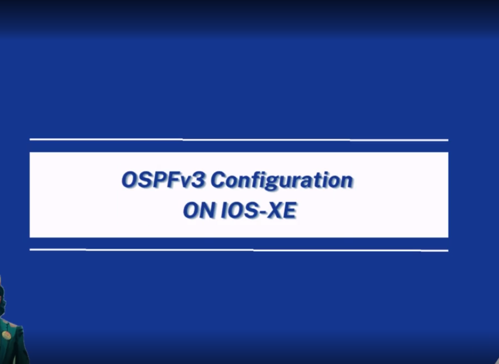 پیکربندی پروتکل مسیریابی OSPFv3